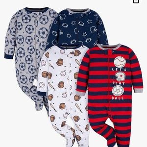 7 pack FOOTIE PAJAMAS -GERBER PREEMIE
